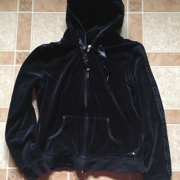 IZOD Jackets & Blazers - Izod Hoodie Jacket with rhinestones IZOD